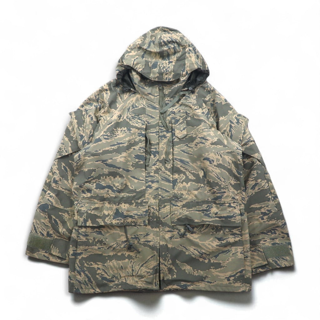 US AIR FORCE APECS ABU GORE-TEX Parka, XL, Khaki, Digital Tiger Camo, Waterproof Military Jacket, 8415-01-547-3508, PROPPER INTERNATIONAL