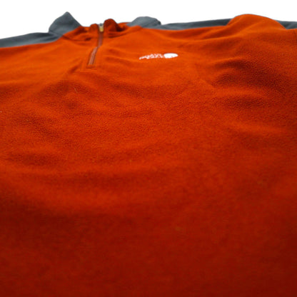 THE NORTH FACE ハーフジップ フリースジャケット M レッド TKA100 A436 US規格
