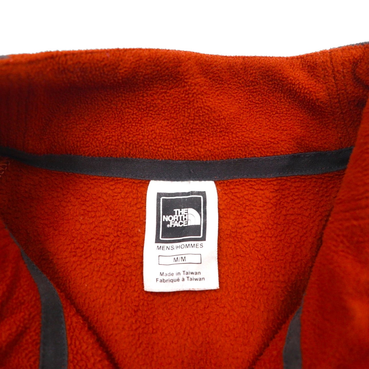 THE NORTH FACE ハーフジップ フリースジャケット M レッド TKA100 A436 US規格