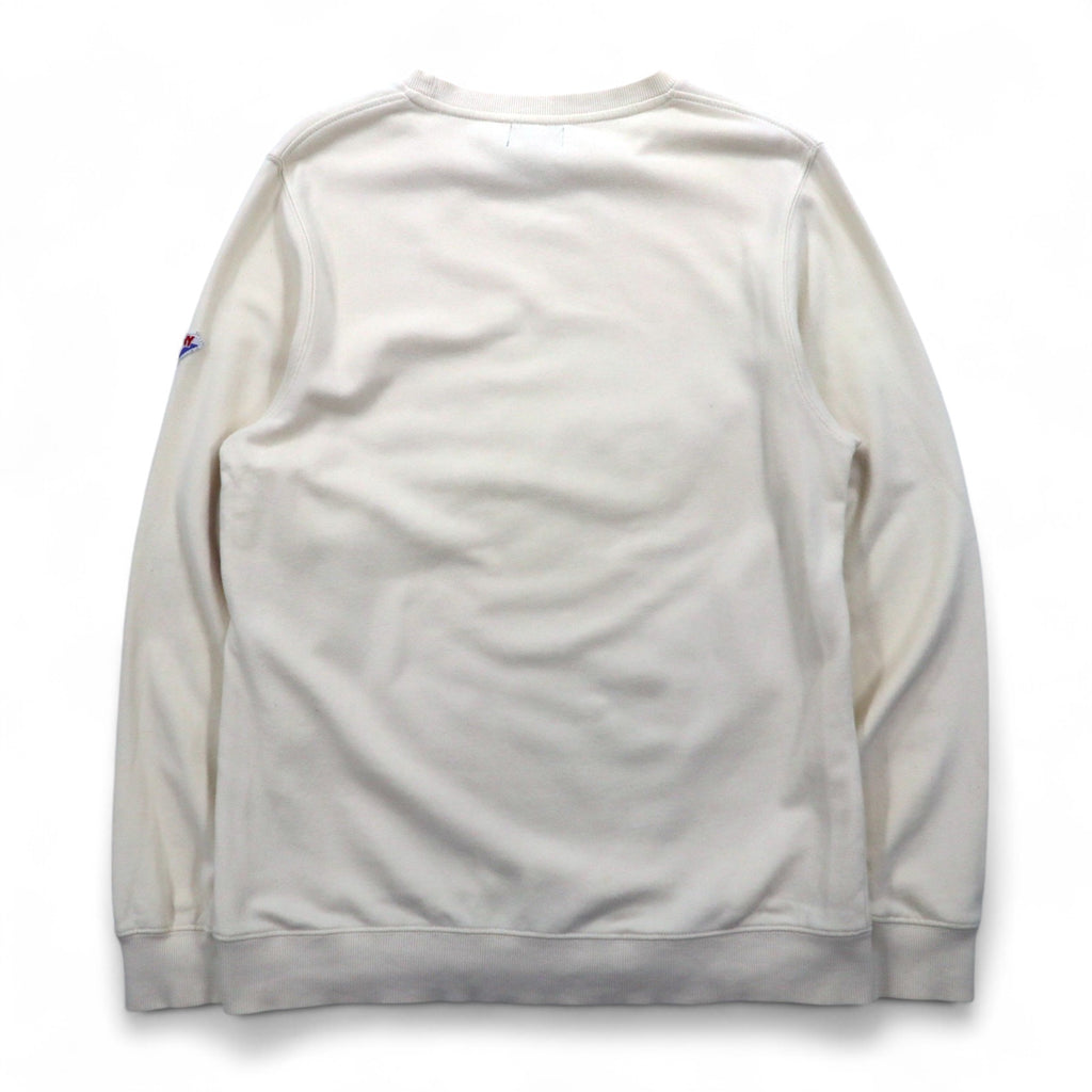 Vintage PONY Crewneck Sweatshirt クルーネックスウェット L ホワイト ネイビー レッド トリコロール
