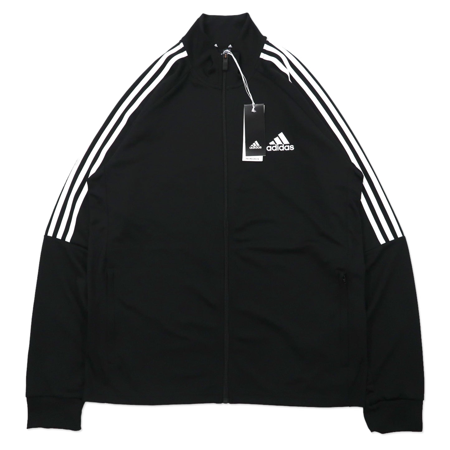 Adidas Track Jacket Setup Jersey 2XO Black 3 Striped Su Aeroready