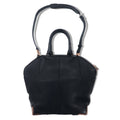 日本然リトテ-古着オンライン-Alexander Wang エミール 2WAY ショルダーバッグ ハンドバッグ ブラック レザー シボ革 EMILE-Alexander Wang Emile 2WAY Shoulder Bag Handbag Black Leather Volse EMILE