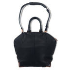 日本然リトテ-古着オンライン-Alexander Wang エミール 2WAY ショルダーバッグ ハンドバッグ ブラック レザー シボ革 EMILE-Alexander Wang Emile 2WAY Shoulder Bag Handbag Black Leather Volse EMILE