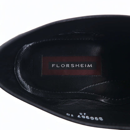 FLORSHEIM モックトゥ ストラップ ローファー 27cm ブラック レザー Como Moc Toe Strap Loafer Dark 17089