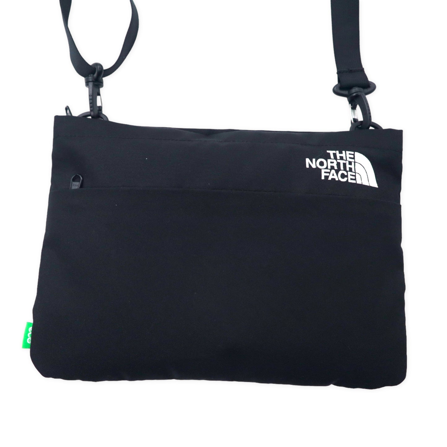 THE NORTH FACE サコッシュ ショルダーバッグ ブラック ナイロン ロゴ刺繍 SLIM CROSS BAG NN2PN11