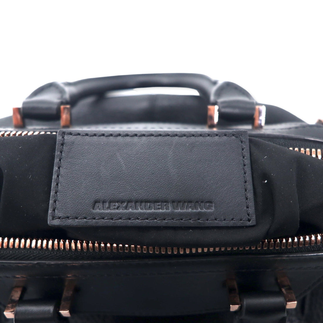 Alexander Wang Emile 2WAY Shoulder Bag Handbag Black Leather Grained Leather EMILE