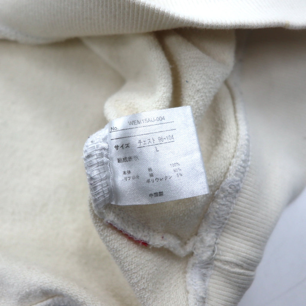 Vintage PONY Crewneck Sweatshirt クルーネックスウェット L ホワイト ネイビー レッド トリコロール
