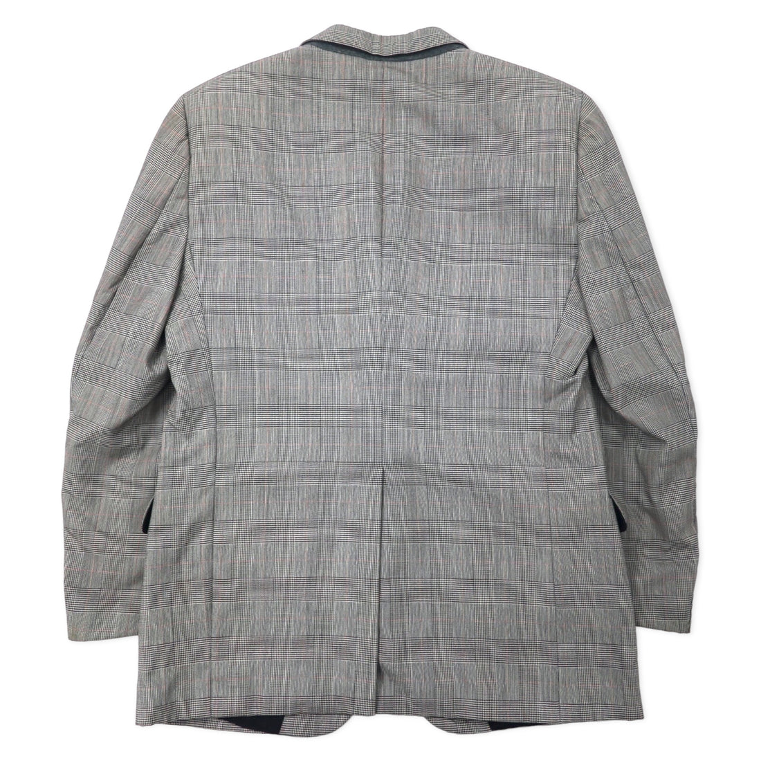 Burberrys USA Old Glen Check 2B Tailored Jacket L Gray Wool SAKS FIFTH AVENUE