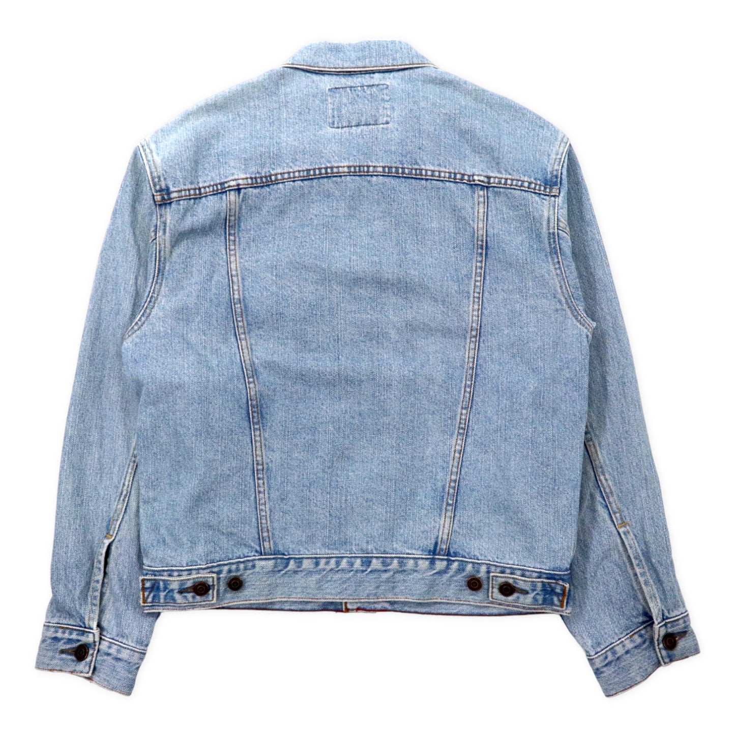 LEVI STRAUSS SIGNATURE 90s Denim Jacket G Jean L Blue Ice Wash 