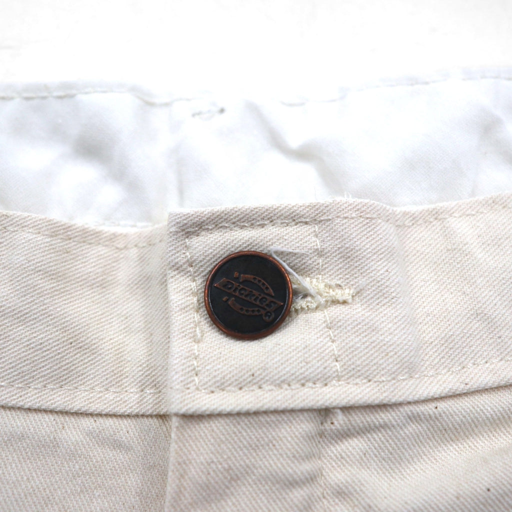 Dickies Short Painter Work Pants, XL, Cream, Off-White, Cotton, DX400NT