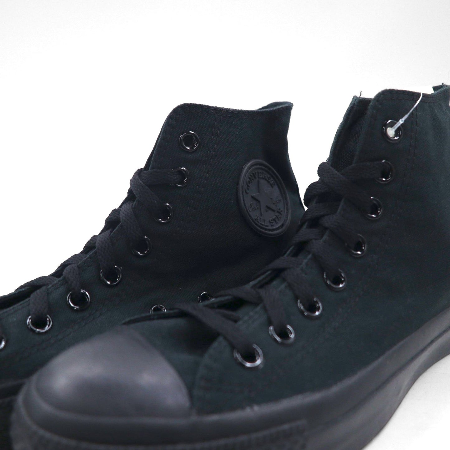 CONVERSE All Star Chuck Taylor Hi High-Top Sneakers, Size 26cm, Black Canvas, Unused