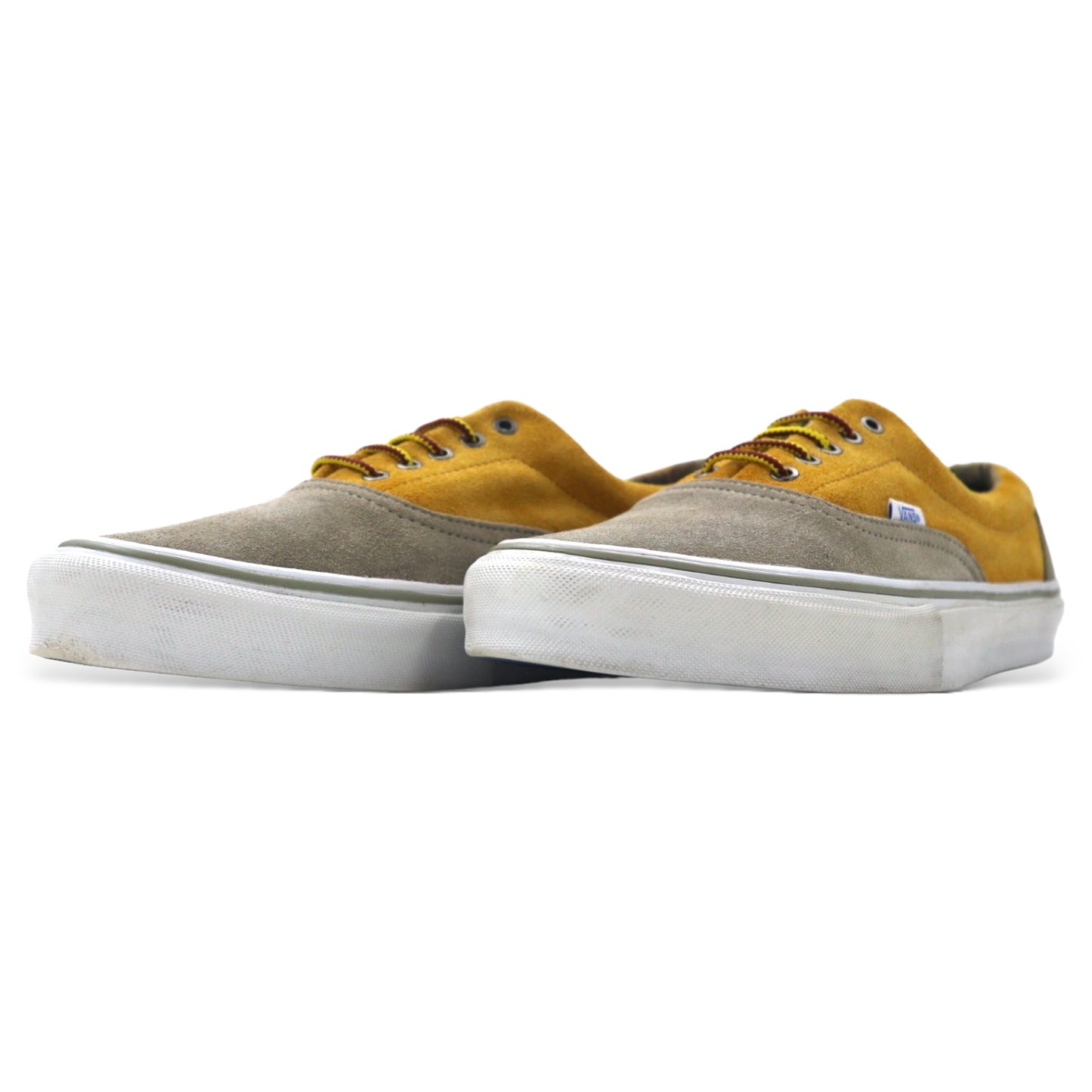 VANS ヴォルト エラ LX スエード & カモ スニーカー 29cm イエロー グレー スエードレザー Vault Fall 2013 Era LX Suede & Camo