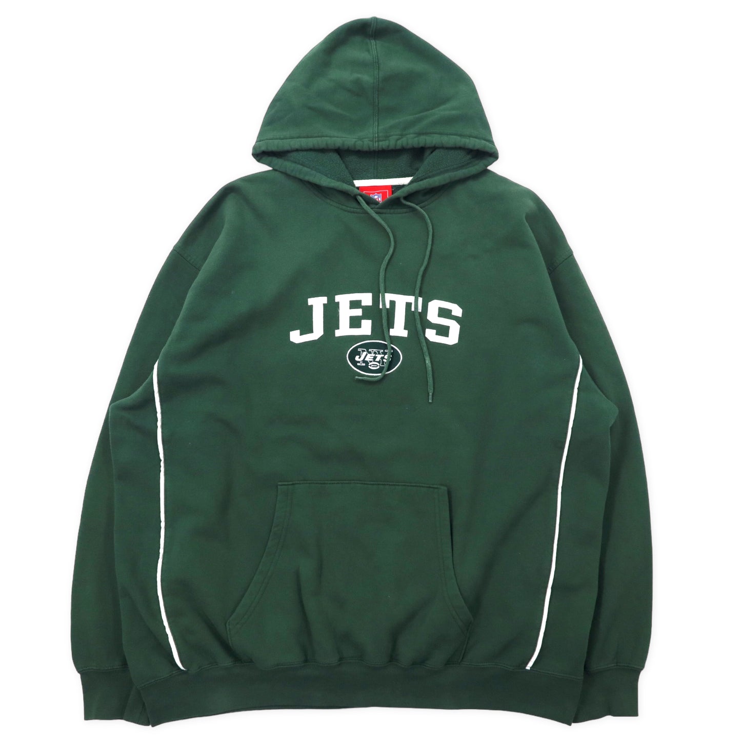 NFL New York Jets フットボール パーカー XXL グリーン コットン ビッグサイズ