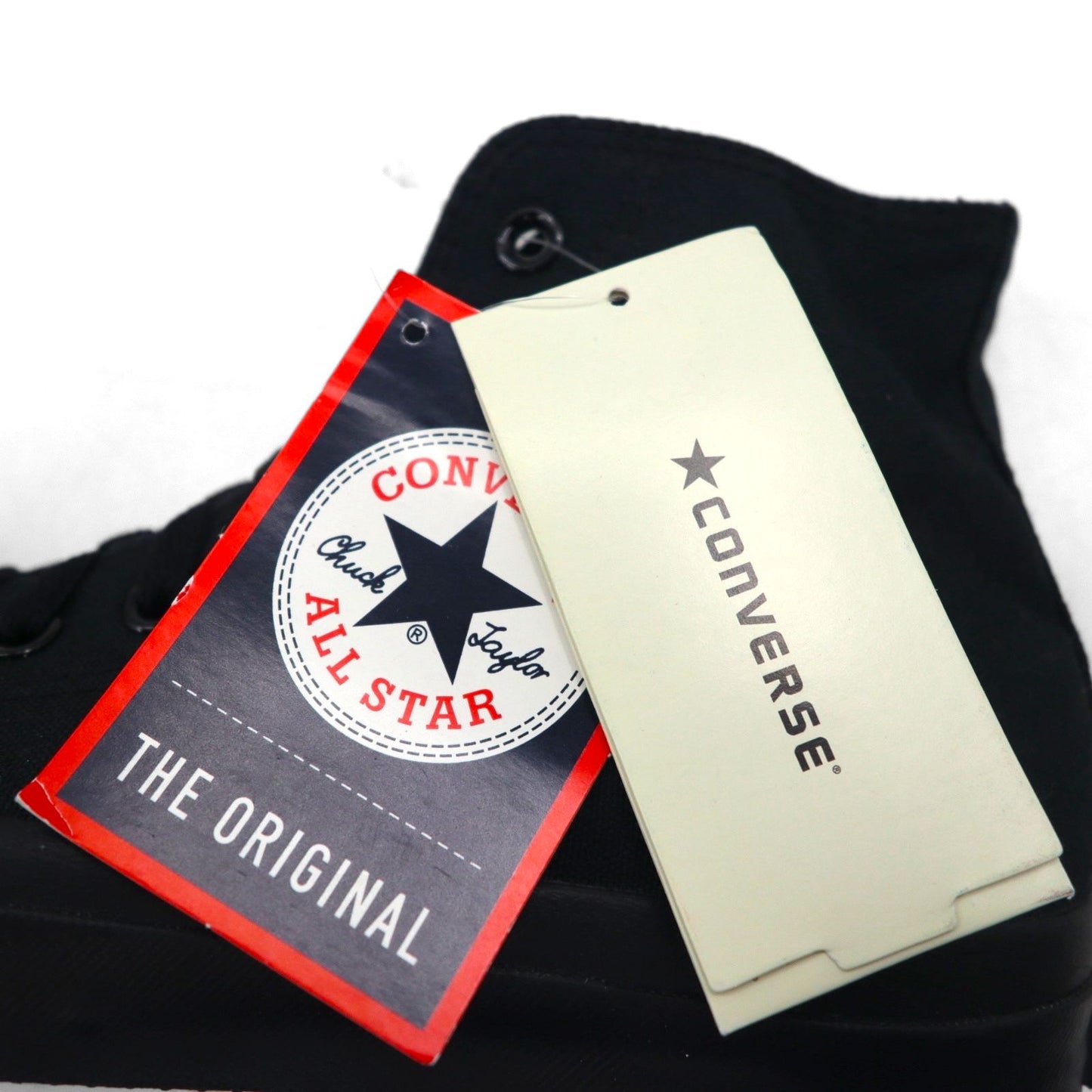 CONVERSE All Star Chuck Taylor Hi High-Top Sneakers, Size 26cm, Black Canvas, Unused