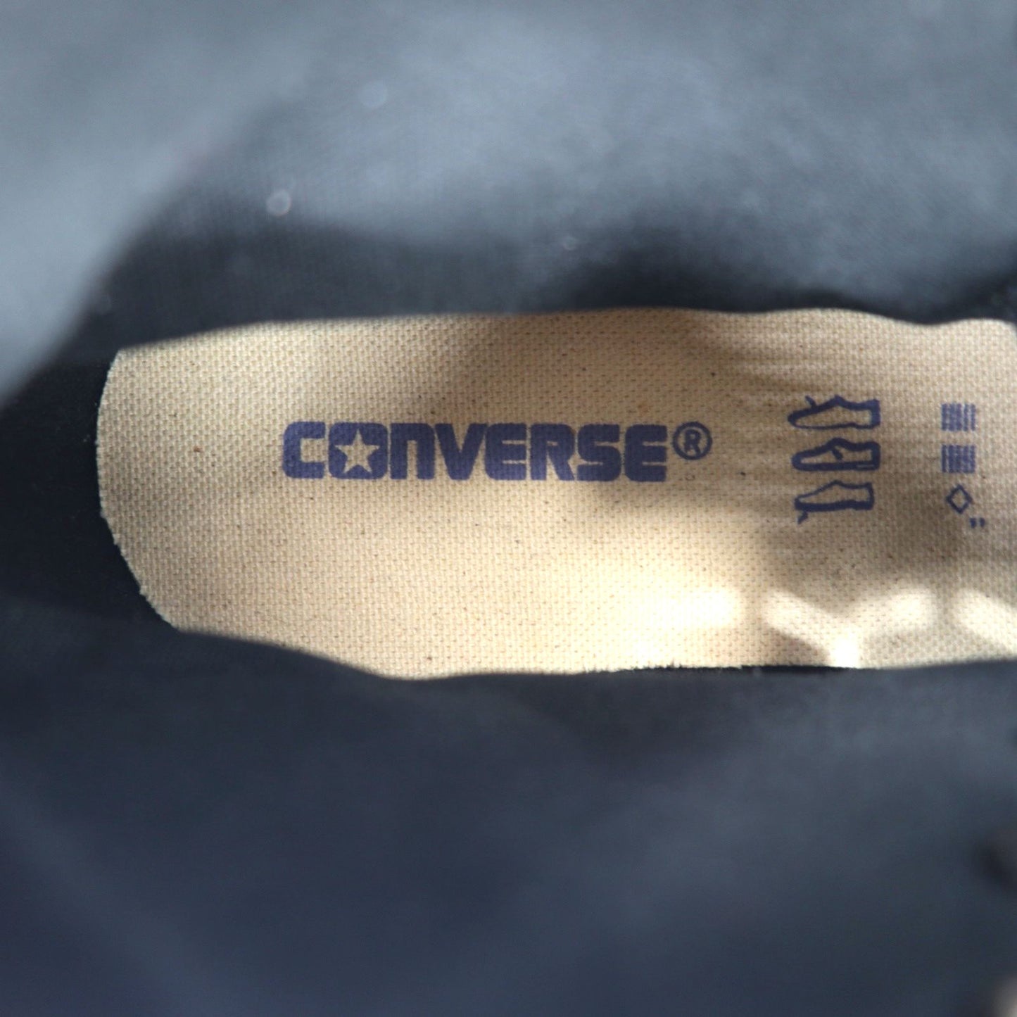 CONVERSE All Star Chuck Taylor Hi High-Top Sneakers, Size 26cm, Black Canvas, Unused