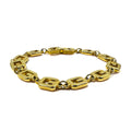 GIVENCHY vintage logo bracelet in gold