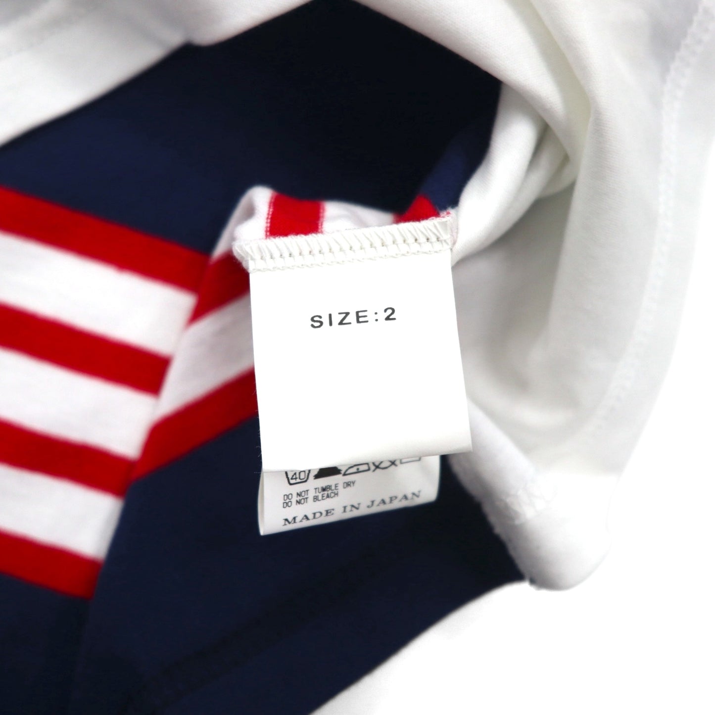 yoshio kubo × LOVELESS Vネック Tシャツ M ホワイト 星柄 GUILD PRIME別注 日本製