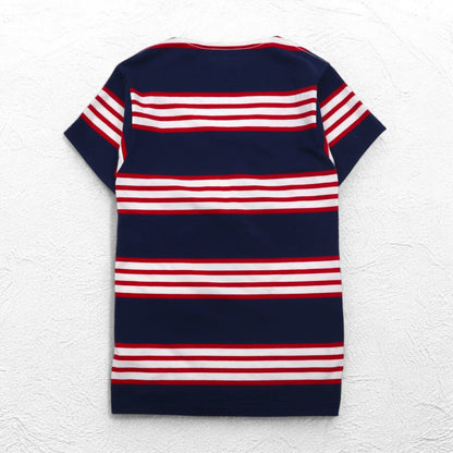 yoshio kubo × LOVELESS Vネック Tシャツ M ホワイト 星柄 GUILD PRIME別注 日本製