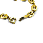 GIVENCHY vintage logo bracelet in gold