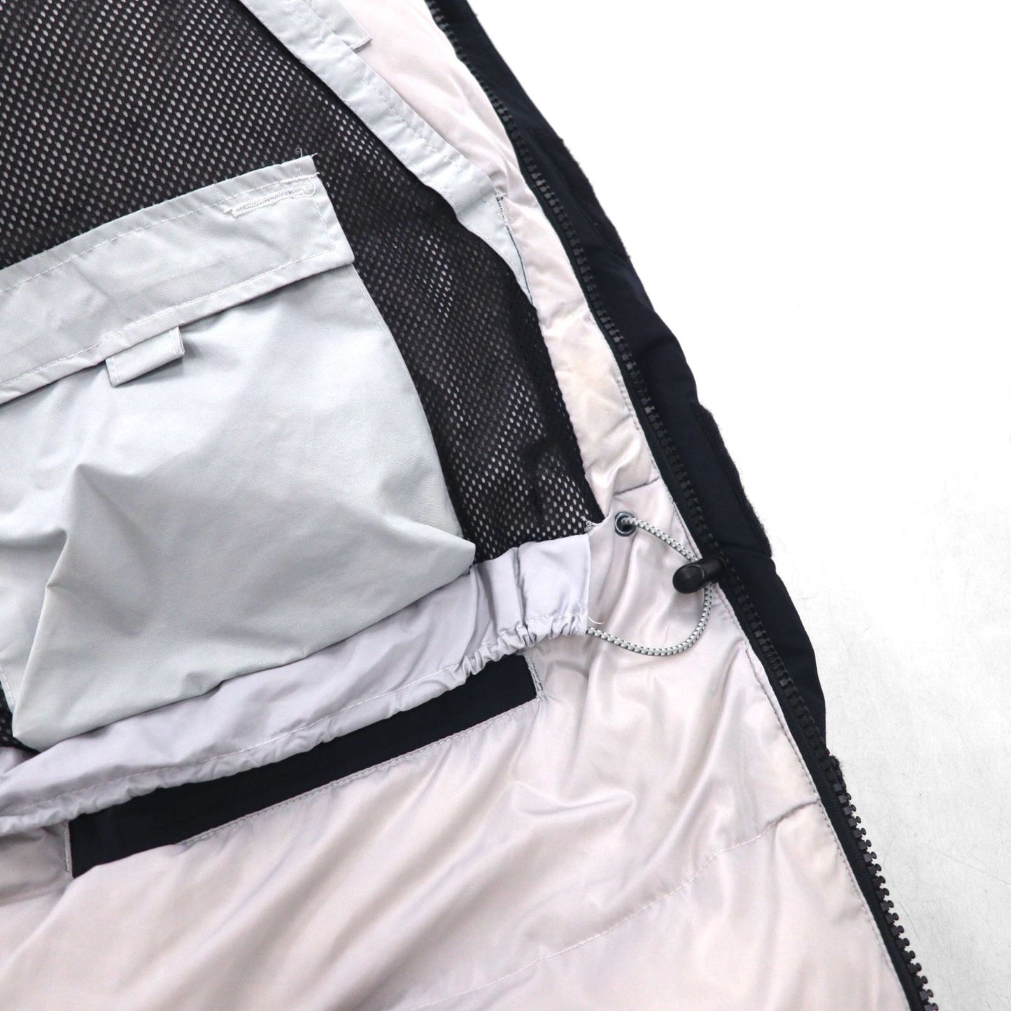 Columbia アイスウィンドパーカー ICE WIND PARKA ダウンジャケット XL ブラック ファー着脱可 ドローコード XM5329