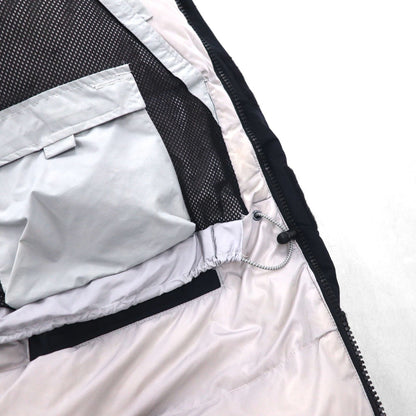 Columbia アイスウィンドパーカー ICE WIND PARKA ダウンジャケット XL ブラック ファー着脱可 ドローコード XM5329