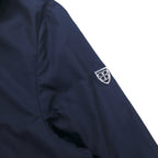 BASLER Romanian Made Utility Trench Coat Rain Jacket M Navy Polyester