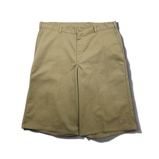 Dickies ルーズフィット バギー ショート ワークパンツ ハーフパンツ XL ベージュ 膝下丈 GR615KH