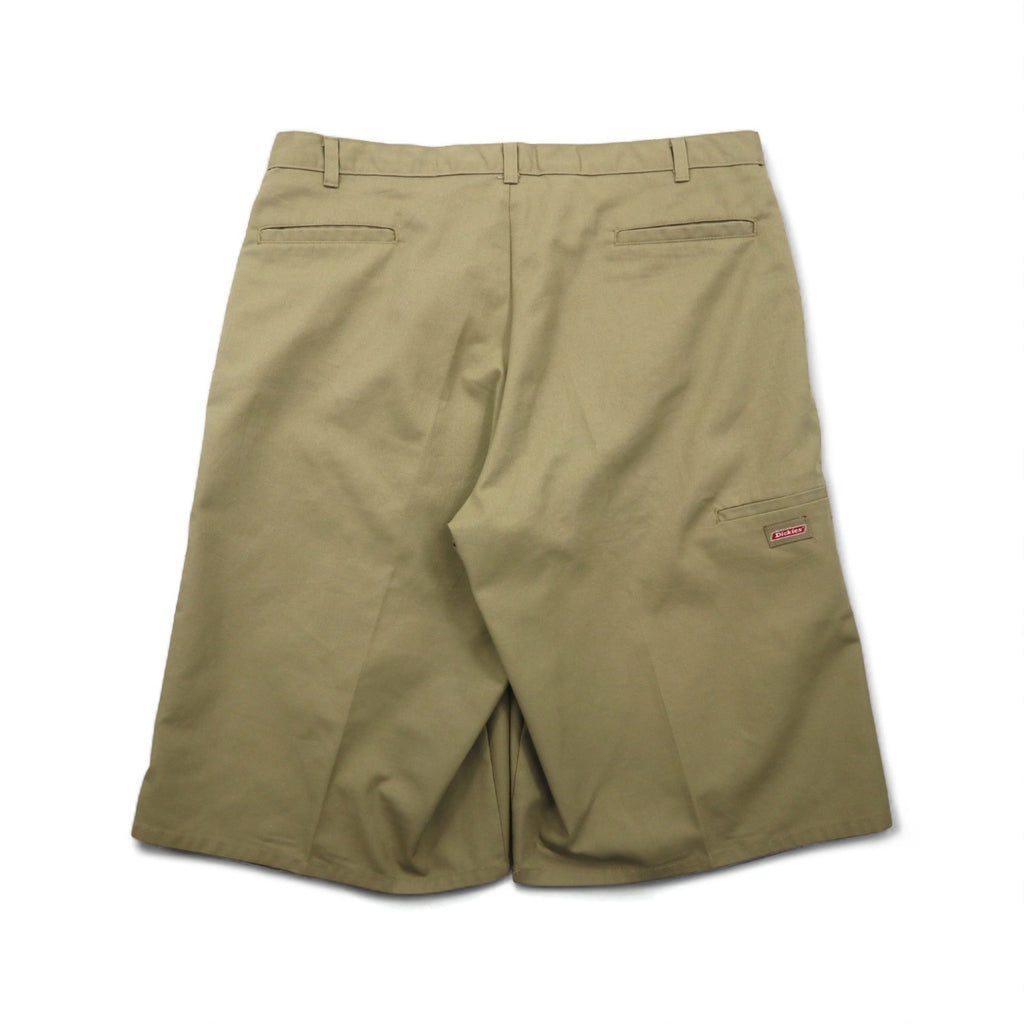 Dickies Loose Fit Baggy Short Work Pants, XL, Beige, Knee-Length, GR615KH