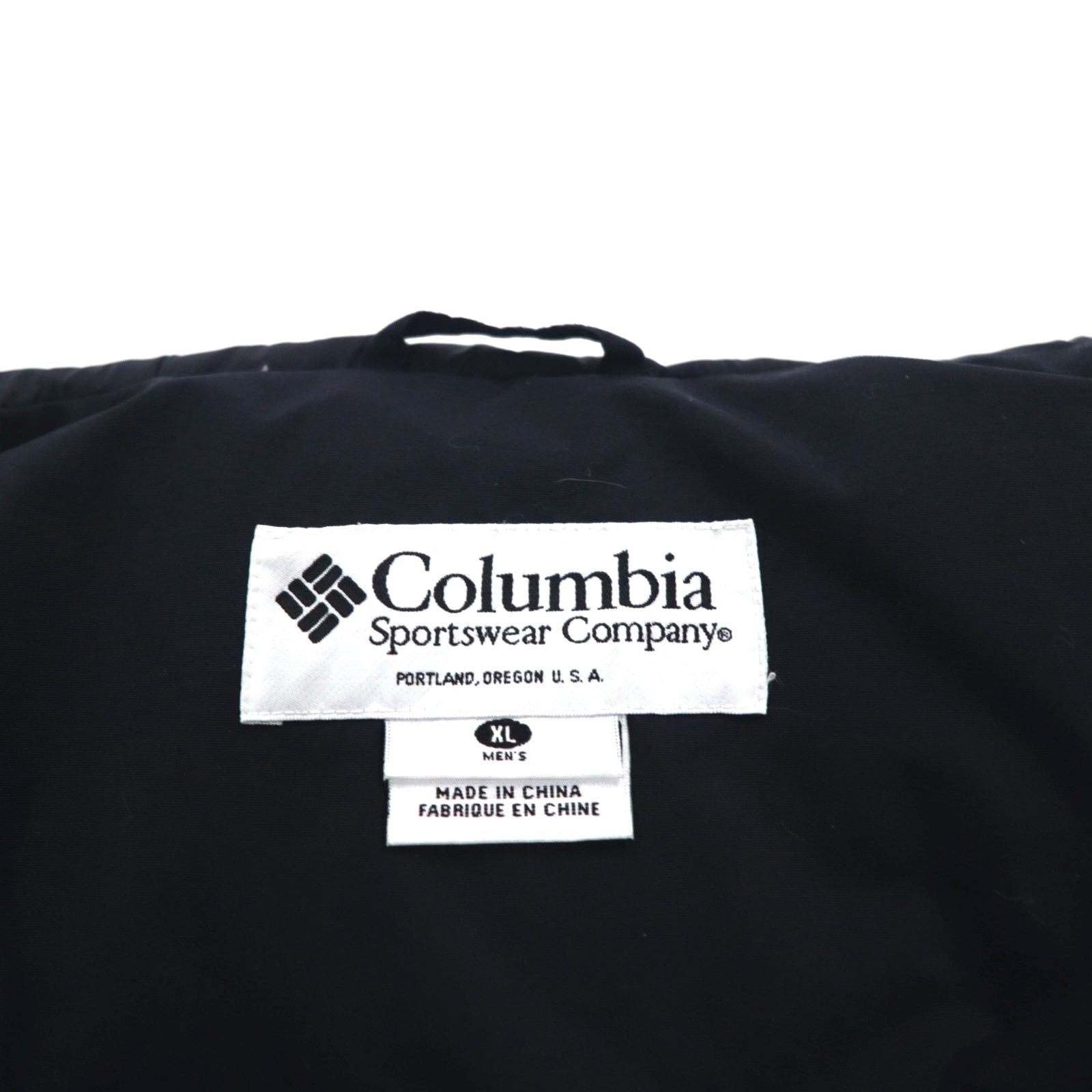 Columbia Ice Wind Parka Down Jacket, XL, Black, Detachable Fur, Drawcord, XM5329
