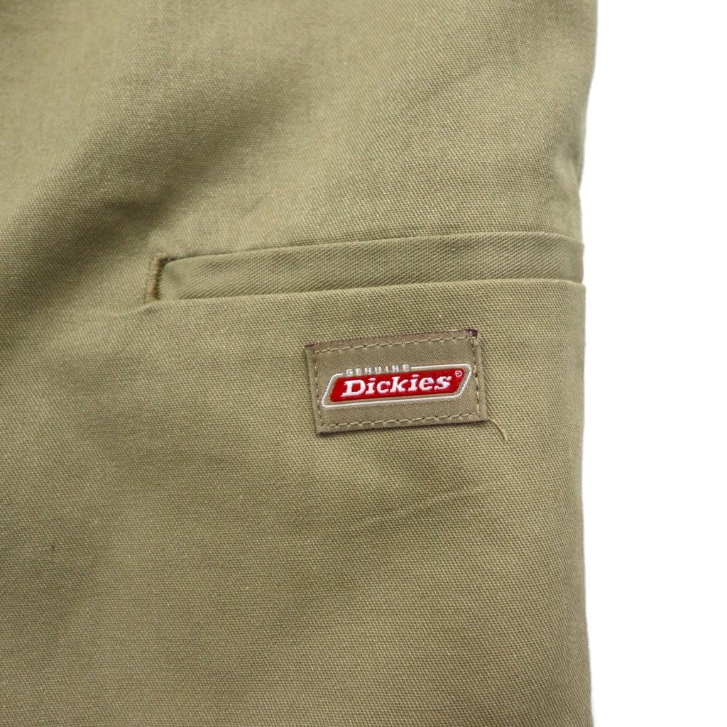 Dickies Loose Fit Baggy Short Work Pants, XL, Beige, Knee-Length, GR615KH