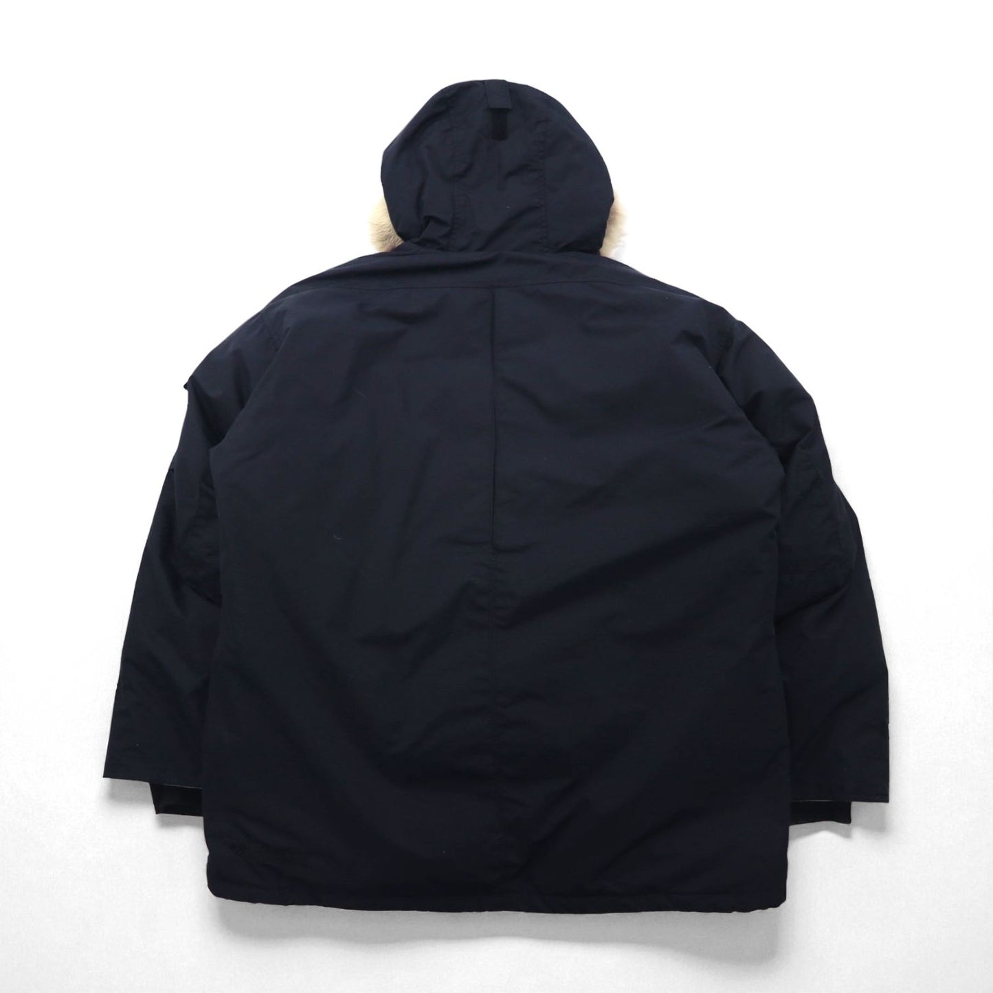 Columbia アイスウィンドパーカー ICE WIND PARKA ダウンジャケット XL ブラック ファー着脱可 ドローコード XM5329