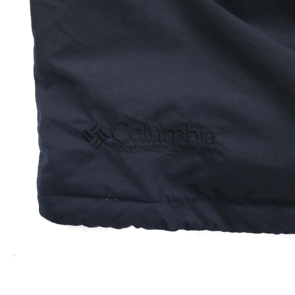 Columbia Ice Wind Parka Down Jacket, XL, Black, Detachable Fur, Drawcord, XM5329