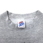 JERZEES USA製 90年代 SUPER SWEATS ユニオンジャック プリント スウェット M グレー コットン ENGLAND