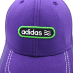 adidas スナップバック キャップ FREE パープル コットン