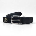 RUGBY Ralph Lauren スカル レザー  ベルト ブラック ウール シルバー バックル