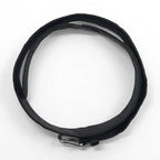 RUGBY Ralph Lauren スカル レザー  ベルト ブラック ウール シルバー バックル