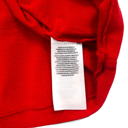 POLO RALPH LAUREN ポロベア プリント Tシャツ L レッド コットン