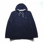 NAUTICA Oversized Full-Zip Hoodie, Size 2XL, Navy, Fleece-Lined, with Embroidered Logo