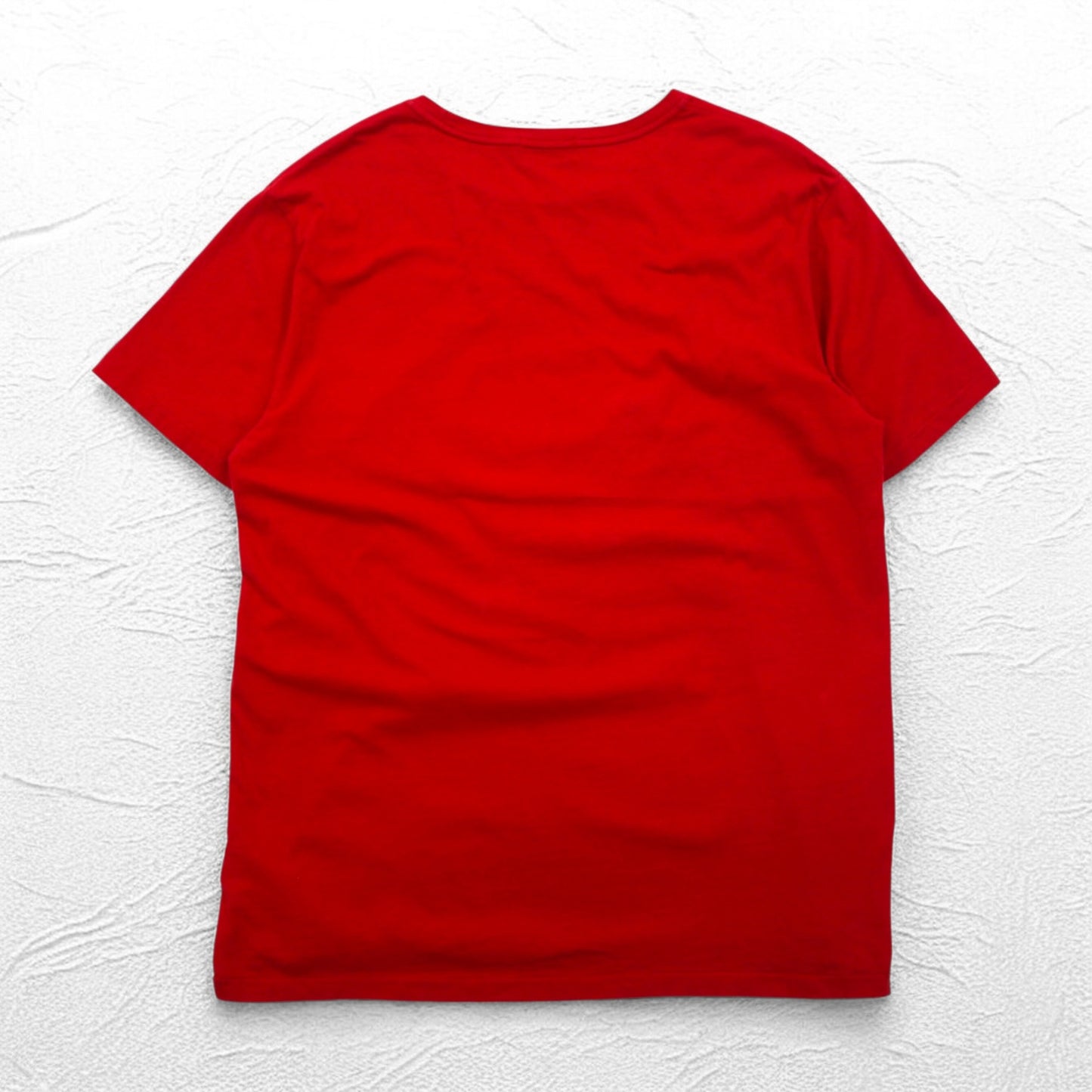 POLO RALPH LAUREN ポロベア プリント Tシャツ L レッド コットン