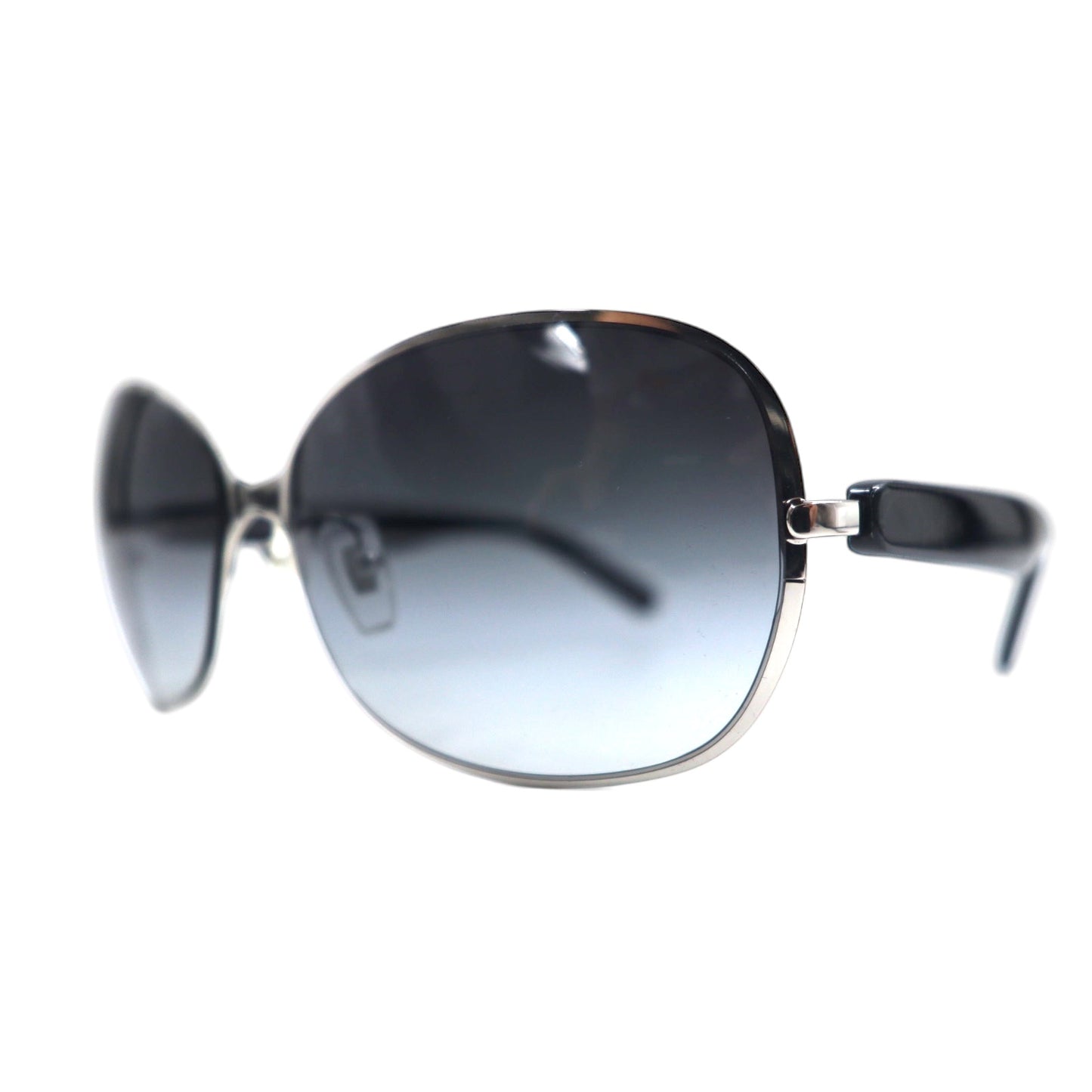 DOLCE & GABBANA サングラス フォックス ブラック プラスチック D&G ロゴ DG 2126PD 1195/87 60□15