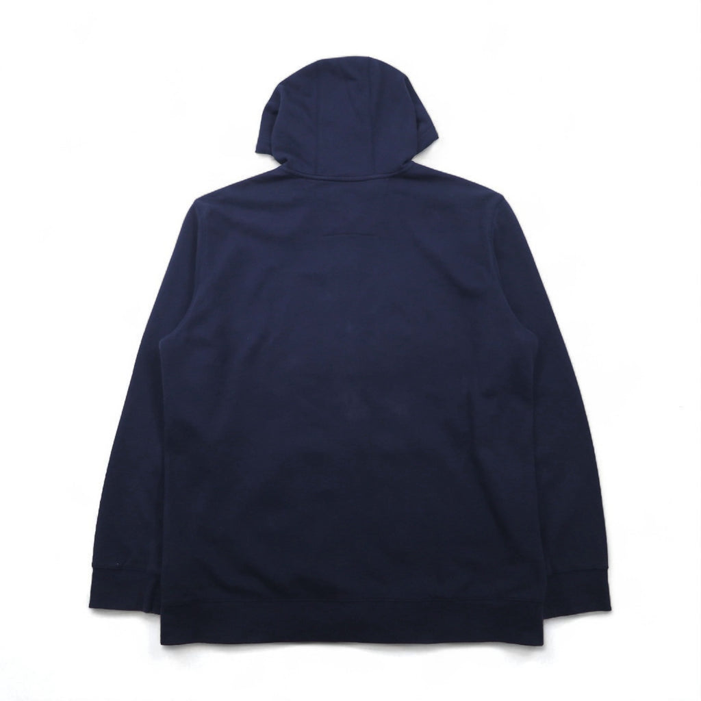 NAUTICA Oversized Full-Zip Hoodie, Size 2XL, Navy, Fleece-Lined, with Embroidered Logo
