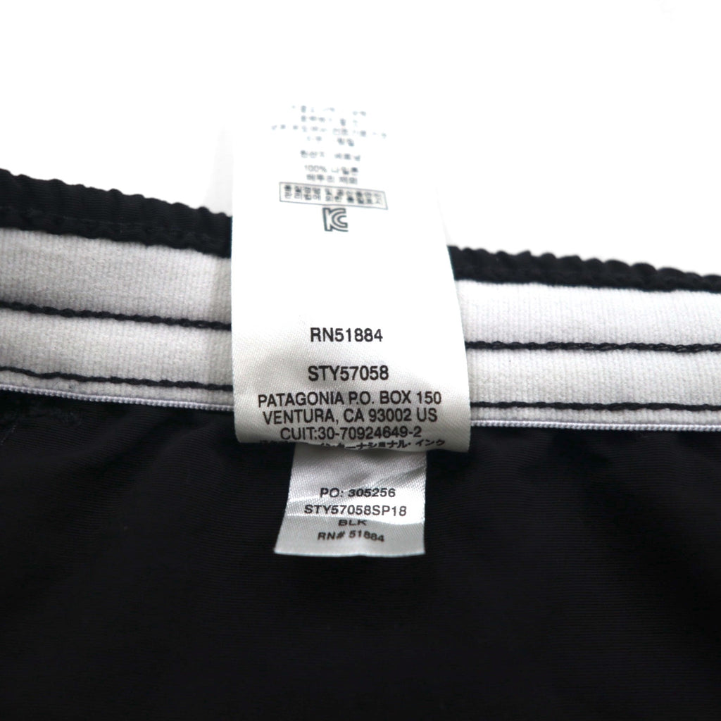 patagonia バギーズ ショーツ 5インチ Baggies Shorts ショートパンツ XL ブラック ナイロン 57058