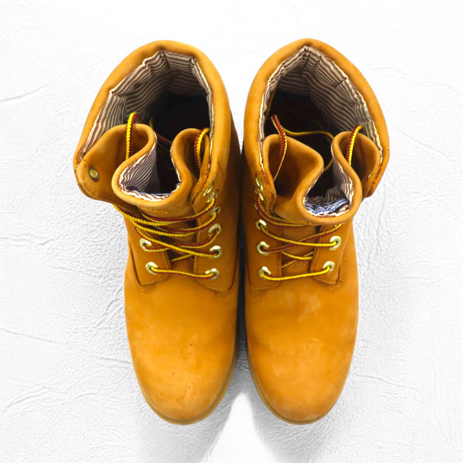 【ネット限定】 Timberland 26cm ワークブーツ イエローブーツ ロールトップ 靴