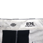 Dickies 874 オリジナルフィット ワークパンツ チノパンツ L ネイビー ポリエステル コットン
