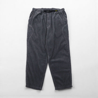 GOHEMP Corduroy Easy Pants, High Explorer Pants, Outdoor Climbing Pants, Size L, Gray, Tapered, Loose Fit