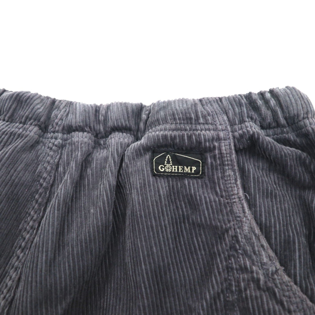 GOHEMP コーデュロイ イージーパンツ HIGH EXPLORER PANTS アウトドア クライミングパンツ L グレー テーパード ルーズシルエット