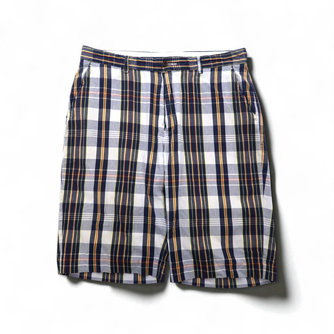 Polo by Ralph Lauren 90年代 ショートパンツ ハーフパンツ M ネイビー チェック コットン