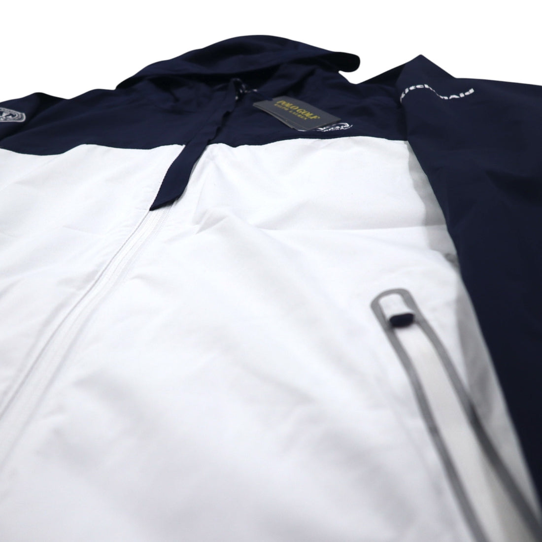 POLO GOLF RALPH LAUREN シェルパーカー ナイロンジャケット XL ネイビー 防水 パッカブル ダブルジップ W PGA 2020 Kitchen Aid 未使用品