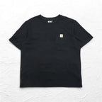 carhartt ルーズフィット ポケット Tシャツ ポケT XL LOOSE FIT ブラック コットン