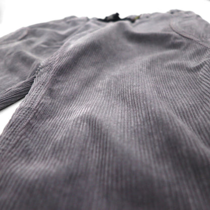 GOHEMP Corduroy Easy Pants, High Explorer Pants, Outdoor Climbing Pants, Size L, Gray, Tapered, Loose Fit